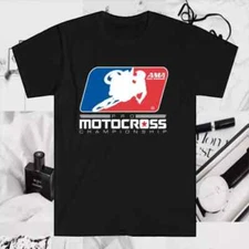 AMA Pro Racing Motocross Championship Men's Black T-Shirt Size S to 5XL