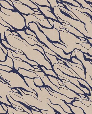 Eijffinger Tapete 333645 Revive grau blau Retro Modern Vlies Vliestapete