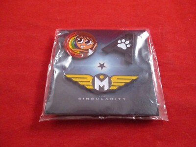 The Singularity Collectible 3-Pin Set Pinback *NEW*