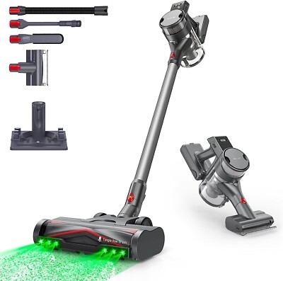 S3 Pro Cordless Vacuum Cleaner/w 35Kpa Powerful Suction, 70min Runtime 4000mAh