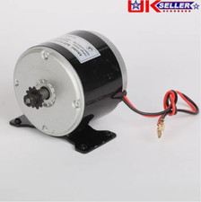 ZY MY 1016 Electric Scooter Motor DC 24v 350w Brushed 24 Volt 350 Watt 6mm Chain