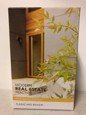 Modern Real Estate Practice 19th Edition Flashcard Review