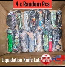 Liquidation Knife Lot Wholesale. Brand New. 4 x Random Pcs. 3 Assisted 1 Manual