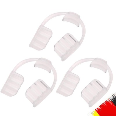 3pcs Dental Mouth Guard Prevent Night Teeth Tooth Grinding Bruxism Splint