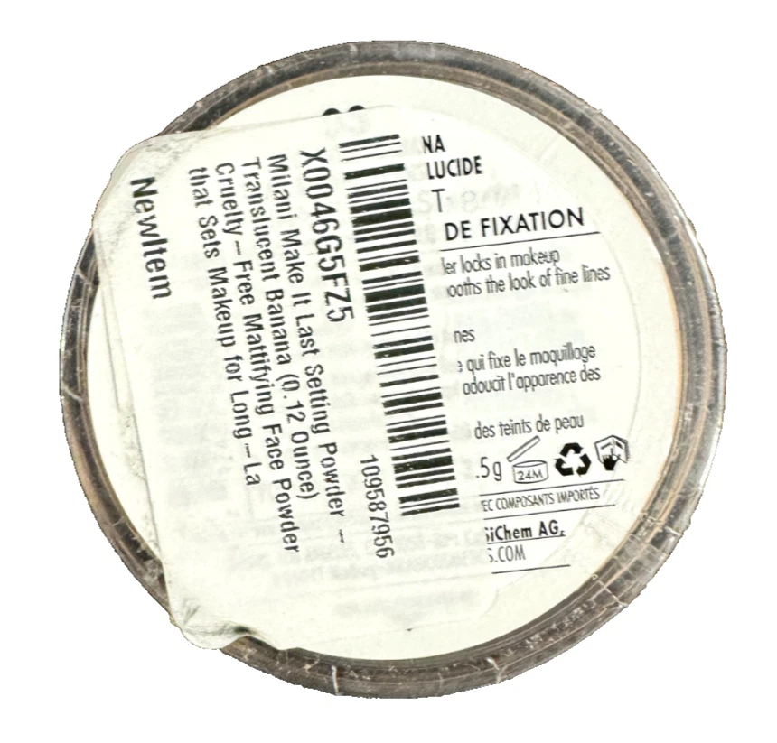 (3 Pack) MILANI Make It Last Setting Powder Translucent Banana Loose Powder - Image 3 of 3