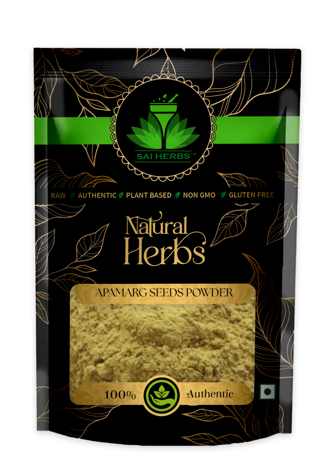 SAI HERBS Apamarg Seeds Powder - Apoot Kanta - Uttareni Seeds - Latrija Beej