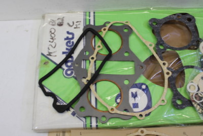 ぶーすたー1 5 NOS OEM Kawasaki Engine Gasket Set 1978 KZ400C1 KZ400B1 K14046-121
