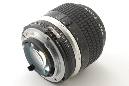【N MINT+++】Nikon Nikkor AIS AI-S 35mm f/1.4 Wide Angle Lens From JAPAN - Picture 6 of 12