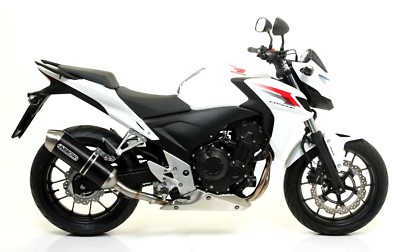 ARROW EXHAUST TERMINAL RACETECH STAINLESS STEEL APPROVED HONDA CB 500 F 2013-2015
