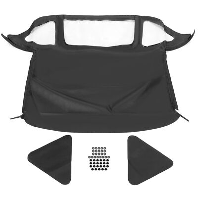 Convertible Soft Top Replacement w/ Plastic Windows For 71-81 Triumph Spitfire