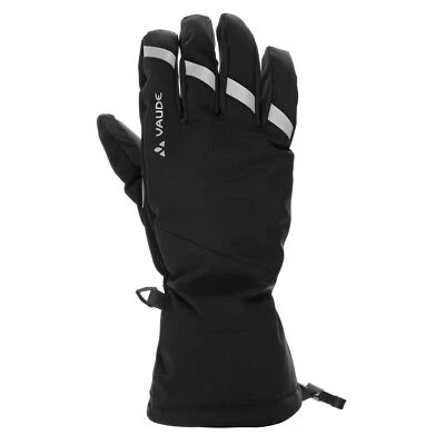 VAUDE Tura Gloves II Fahrradhandschuhe wasserdicht & winddicht Schwarz