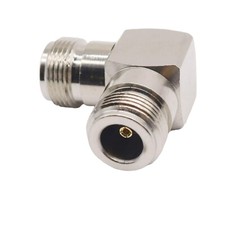 1pc RF Coaxial Connector Adapter N Female to N female Jack Right Angle 90 Degree