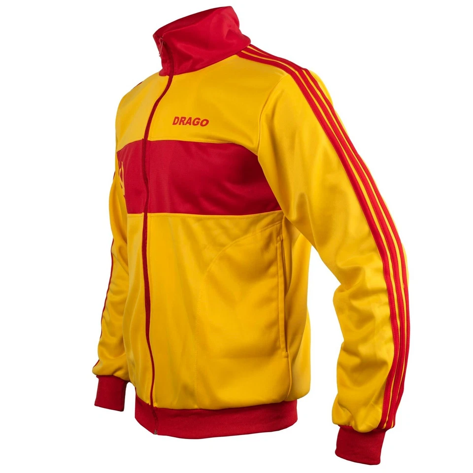 Veste Ivan Drago Rétro Football Boxeur Hommes Top URSS CCCP - Photo 2/4