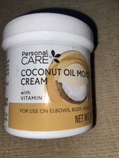 PERSONAL CARE Coconut Oil Moisturizing Cream Hydration & Glowing Complexion 6 oz