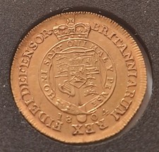 1804 GEORGE III💥HALF GUINEA💥LONDON MINT💥 💥EXCELLENT COIN IN MAGNETIC SLAB💥