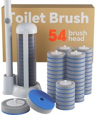 Disposable Toilet Brush Set with Caddy
