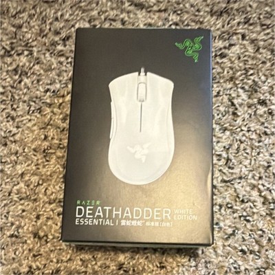 Razer DeathAdder Essential White Edition Wired Optical Gaming Mouse 6400 DPI