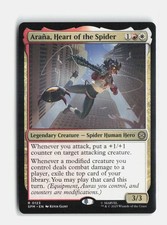 Arana Heart of the Spider 123 Marvel's Spider-Man MTG NM
