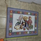 Vintage Blue Jean Teddy 6 Piece Nursery Crib Set — photo 8