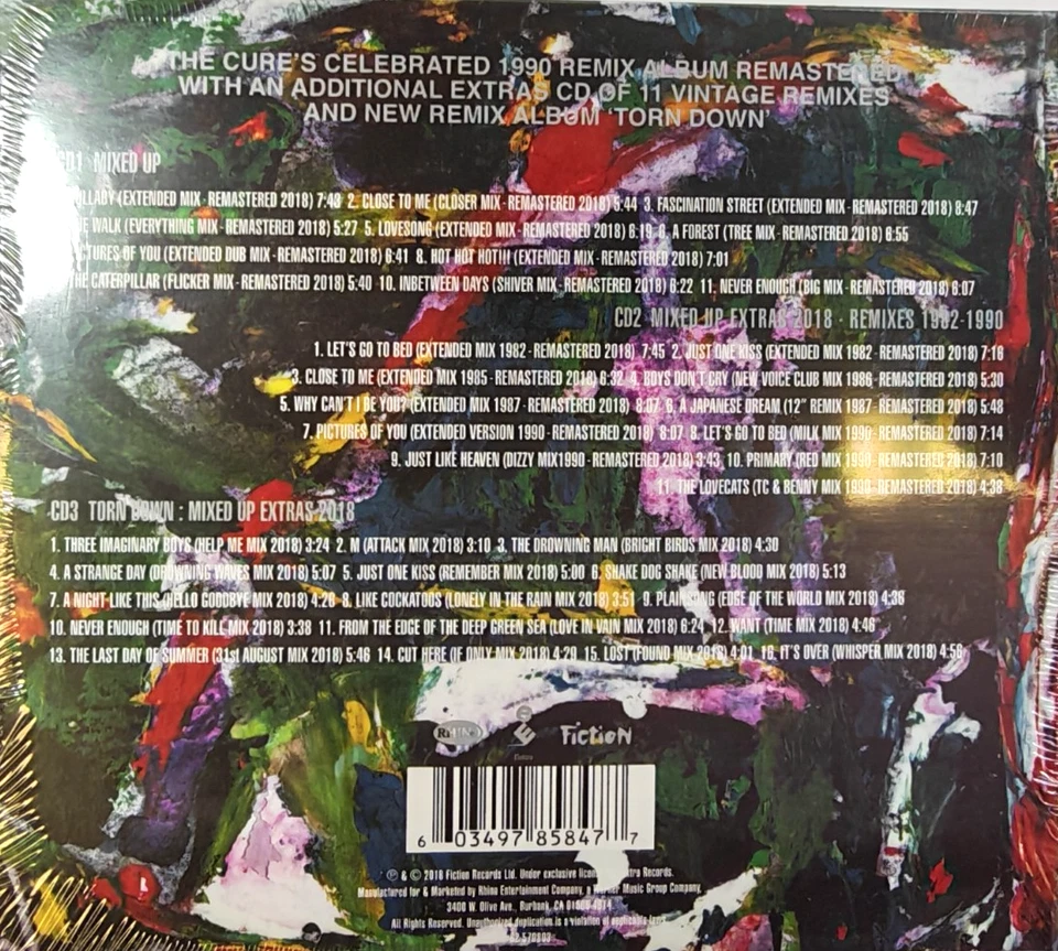The Cure The Cure – Mixed Up + Extras: Remixes 1982-1990 + Torn Down CD Deluxe - Image 2 of 4