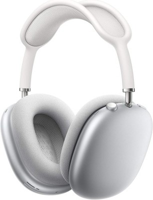 Apple AirPods Max Wireless Bluetooth Over-Ear Headphones Silver with Smart Case