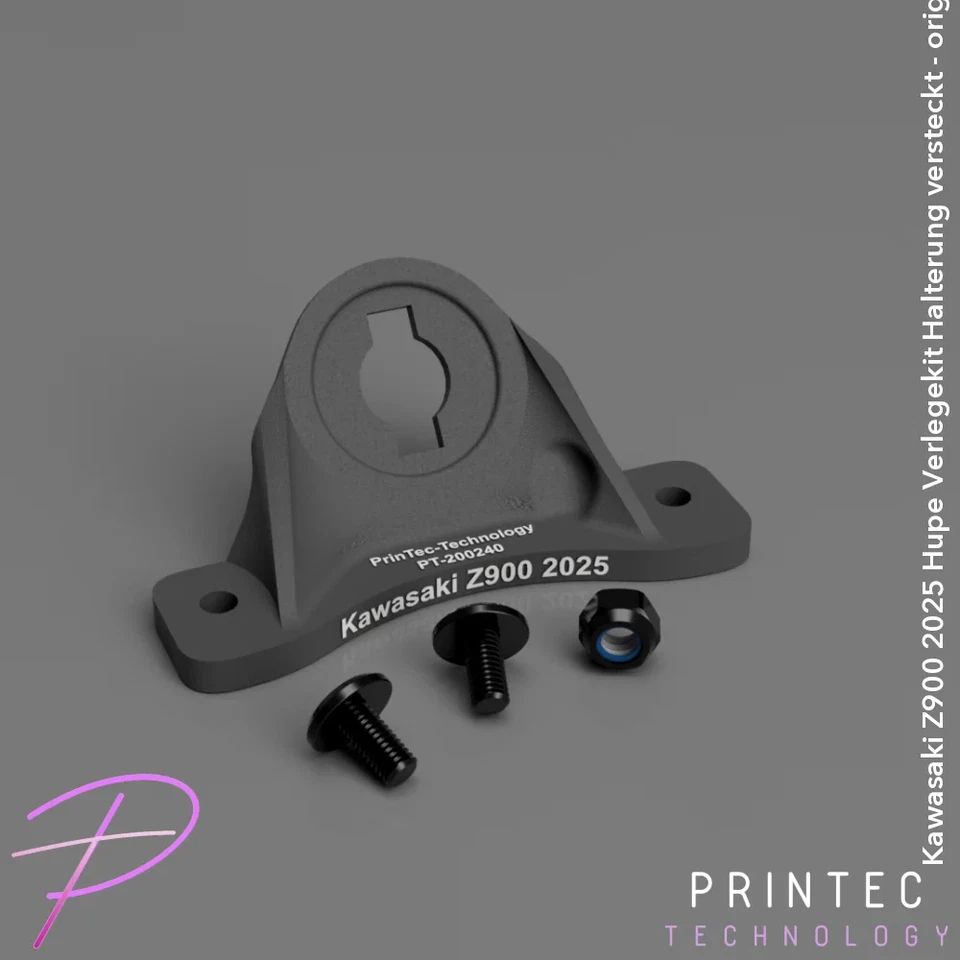 Kawasaki Z900 2025 Hupe Verlegekit Halterung versteckt - originale Hupe - Bild 2 von 4