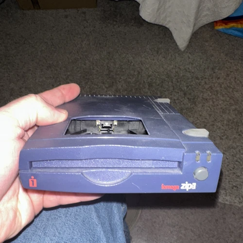 Iomega External Parallel ZIP-100 Drive Z100P2 NO Cable or AC Adapter- PARTS ONLY