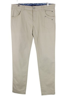 Harmont & Blaine Herren Hose 52 Freizeit Schmal Baumwolle Stretch Flach Vorne