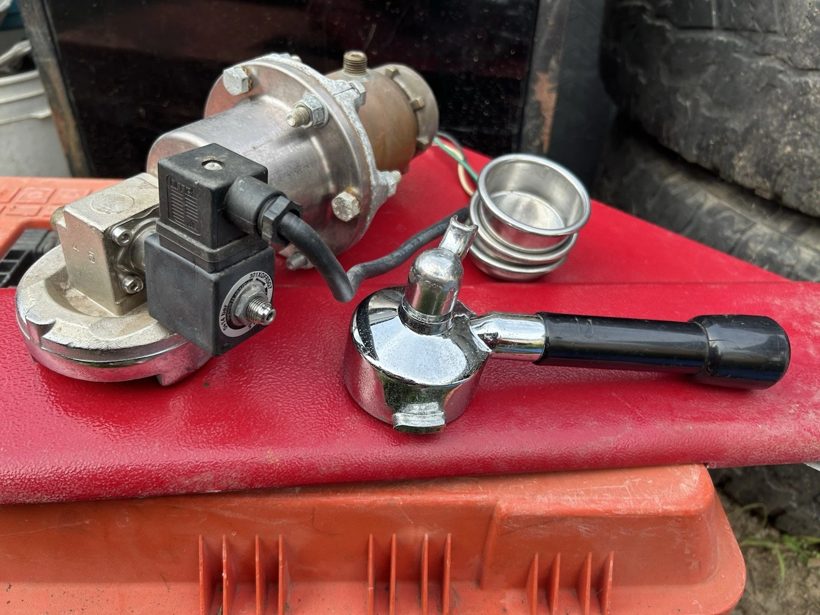 La Spaziale Group Espresso Machine Group Head Complete