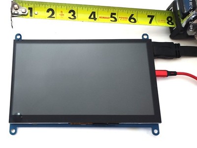 7'' LCD Display Screen HDMI Touch Raspberry Pi IPS 1024x600 Monitor