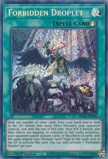 Yugioh Forbidden Droplet BROL-EN090 Secret Rare 1st Edition NM