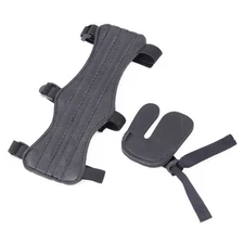 1Set Professional Archery Arm Guard and Finger Protector for Easy Use