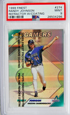 1999 Finest #274 Refractor W/Coating Randy Johnson PSA 9 POP2 none higher