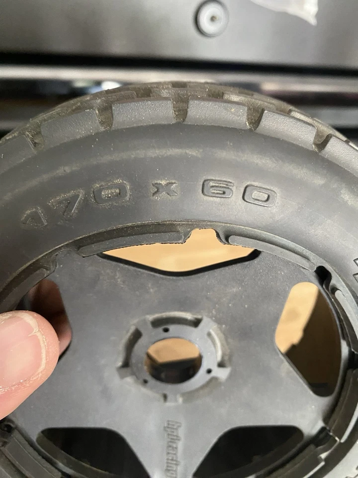 HPI RC 1/5 Dirt Buster Tire And Wheel 170x60 - Image 4 of 4