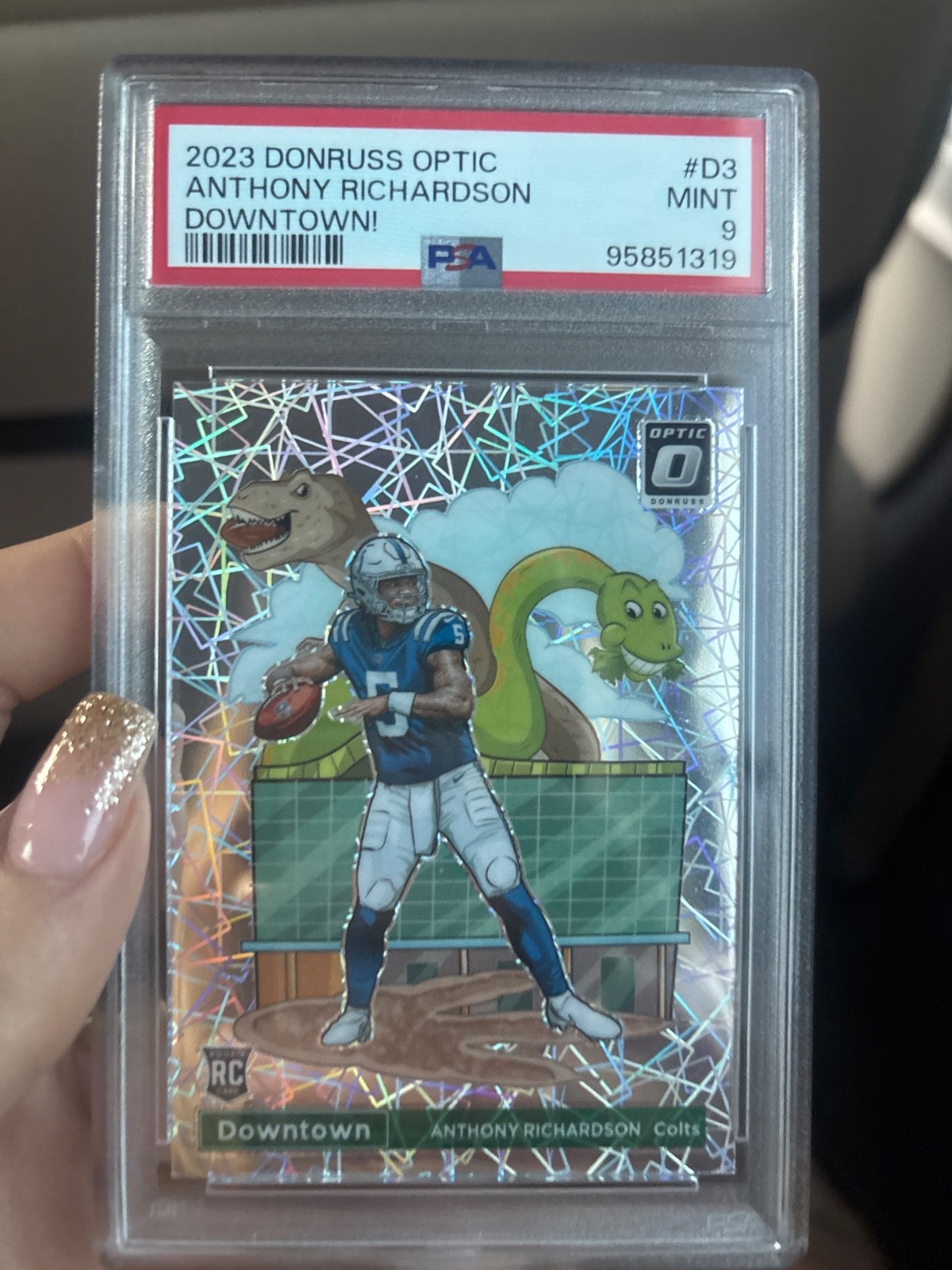 2023 Panini Donruss Optic - Downtown Anthony Richardson #D-3 (RC)