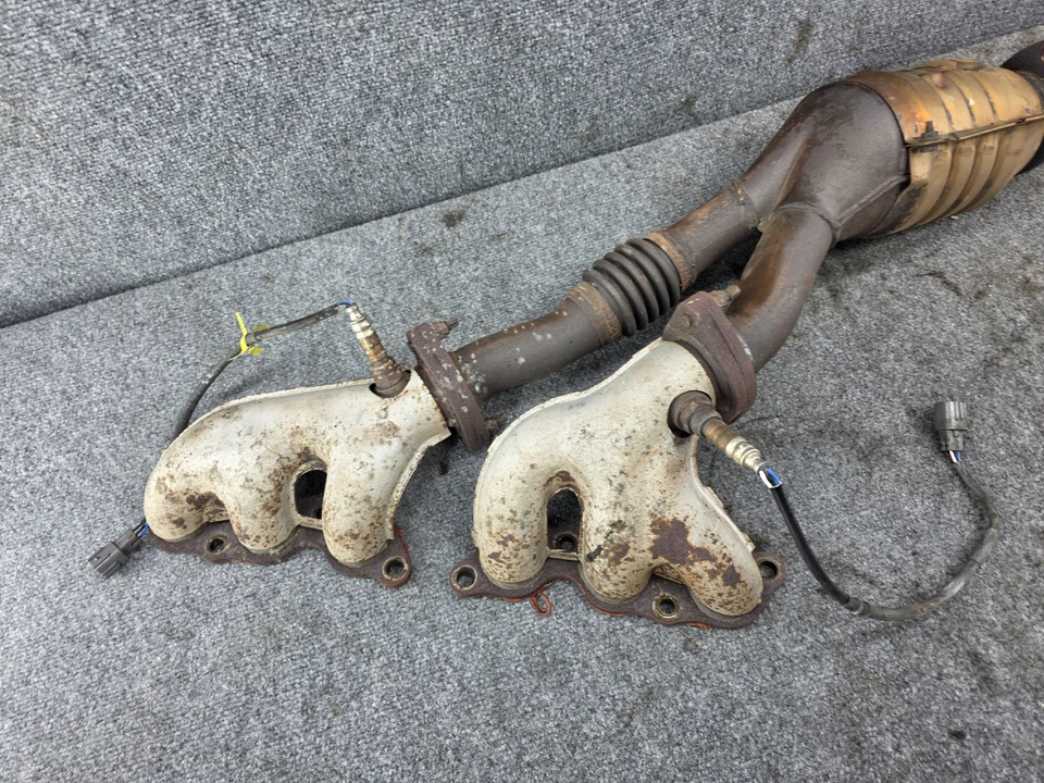 LEXUS 1992-1997 SC300 SC400 OEM COLECTOR DE ESCAPE CABEZAL CONVERTIDOR TUBO Foto 4 de 4