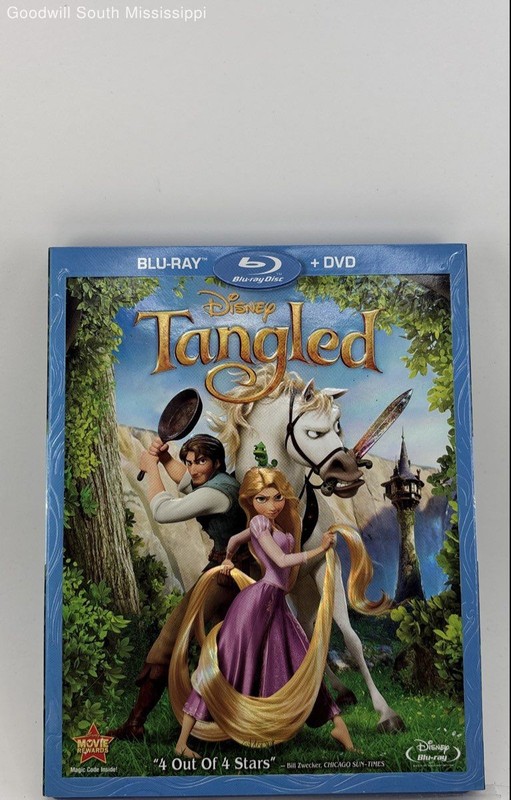Disney Tangled Blue Ray Dvd
