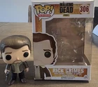 Funko Pop! Tv The Walking Dead Rick Grimes #306 Vinyl Figure Vaulted