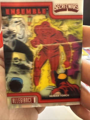 2024 Marvel Secret Wars Allegiance Human Torch Ensemble Lenticular #E-3