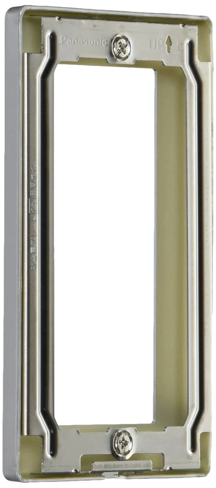 Panasonic Cosmo Series Wide 21 Nueva Placa Interruptor Metal Tipo 2 Un Uso WTC 824 Foto 2 de 2