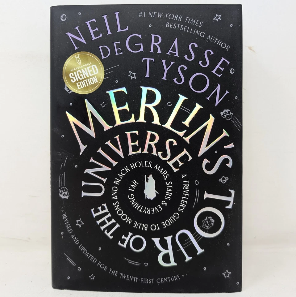 Neil deGrasse Tyson Signed Merlin's Tour of the Universe Autographed 1st Ed Book - Image 2 of 4