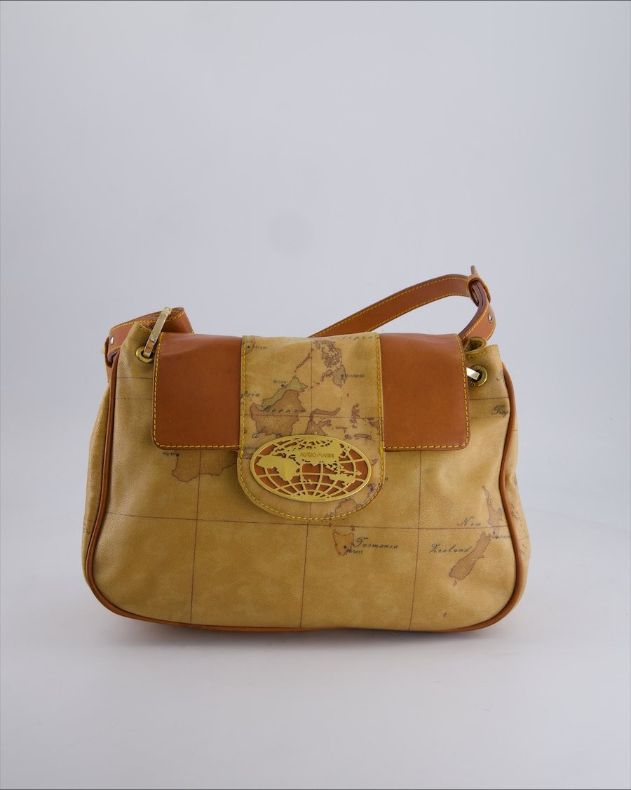 Borsa da spalla Alviero Martini Pelle Marrone - Ottime condizioni