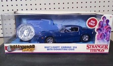 Jada Toys Stranger Things Billy's Chevy Camaro 1/24 Car - Dark Blue 31110 