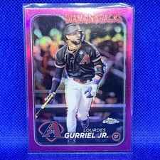2024 Topps Chrome Lourdes Gurriel Jr. Pink Refractor #59 Arizona Diamondbacks