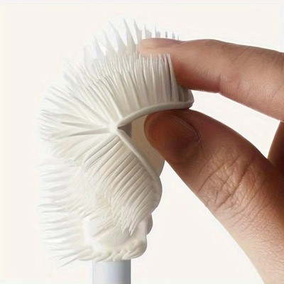 360° Silicone Bottle Cleaning Brush Long Handle Foldable Cup Cleaner Reusable