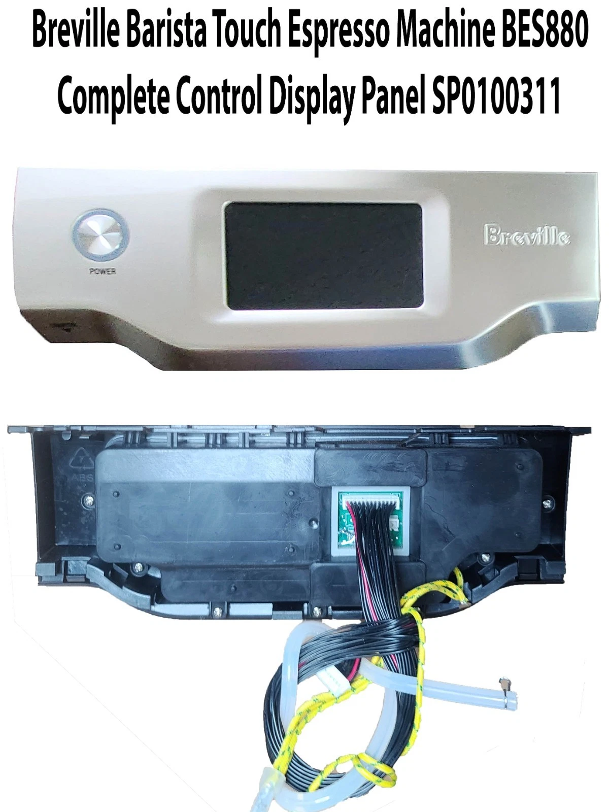 Breville Barista Touch Espresso Machine BES880 Display-Cntrl Assembly SP0100311