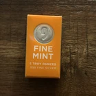 Unopened 5 Oz Fine Mint 5 Oz Hand Poured Bar