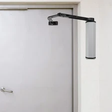 Automatic Swing Gate Opener, Electric Door Operator Closer Mechanism w/Remotes