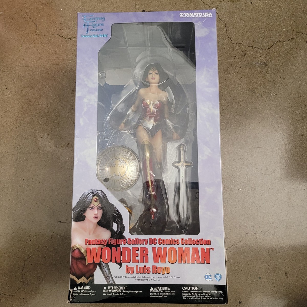 Wonder Woman Fantasy Figure Gallery Yamato Toys Luis Royo 1/6