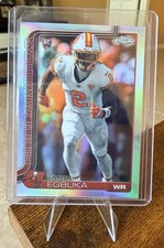 Emeka Egbuka 2025 Topps Chrome NFL Refractor RC